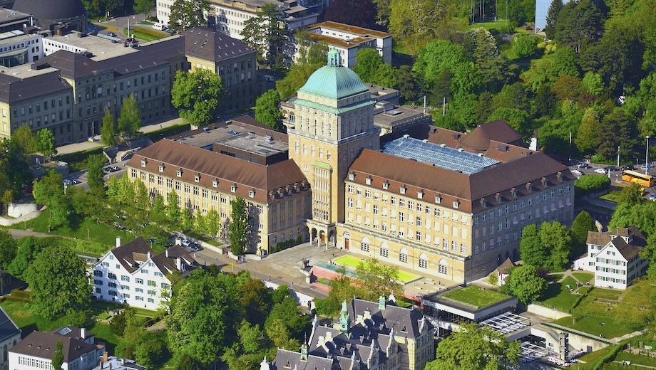 uzh zentrum luftaufnahme